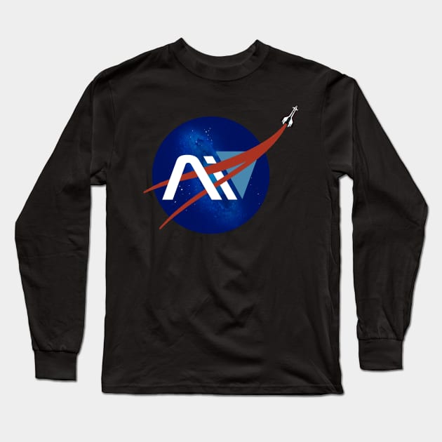 andromeda Long Sleeve T-Shirt by halfabubble